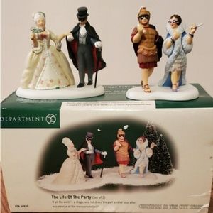 Department 56  Christmas in the City “The Life Of The Party”